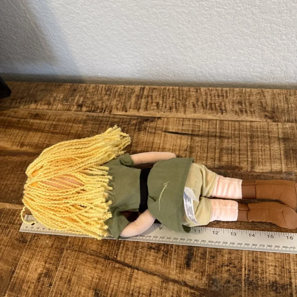 The Petting zoo Zookeeper Plush Girl Doll Blonde Hair 16